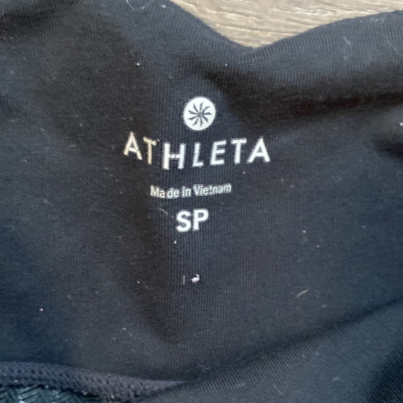 Athleta Metro Drifter High Rise Leggings Pockets Herringbone #U8 - Picture 4 of 5